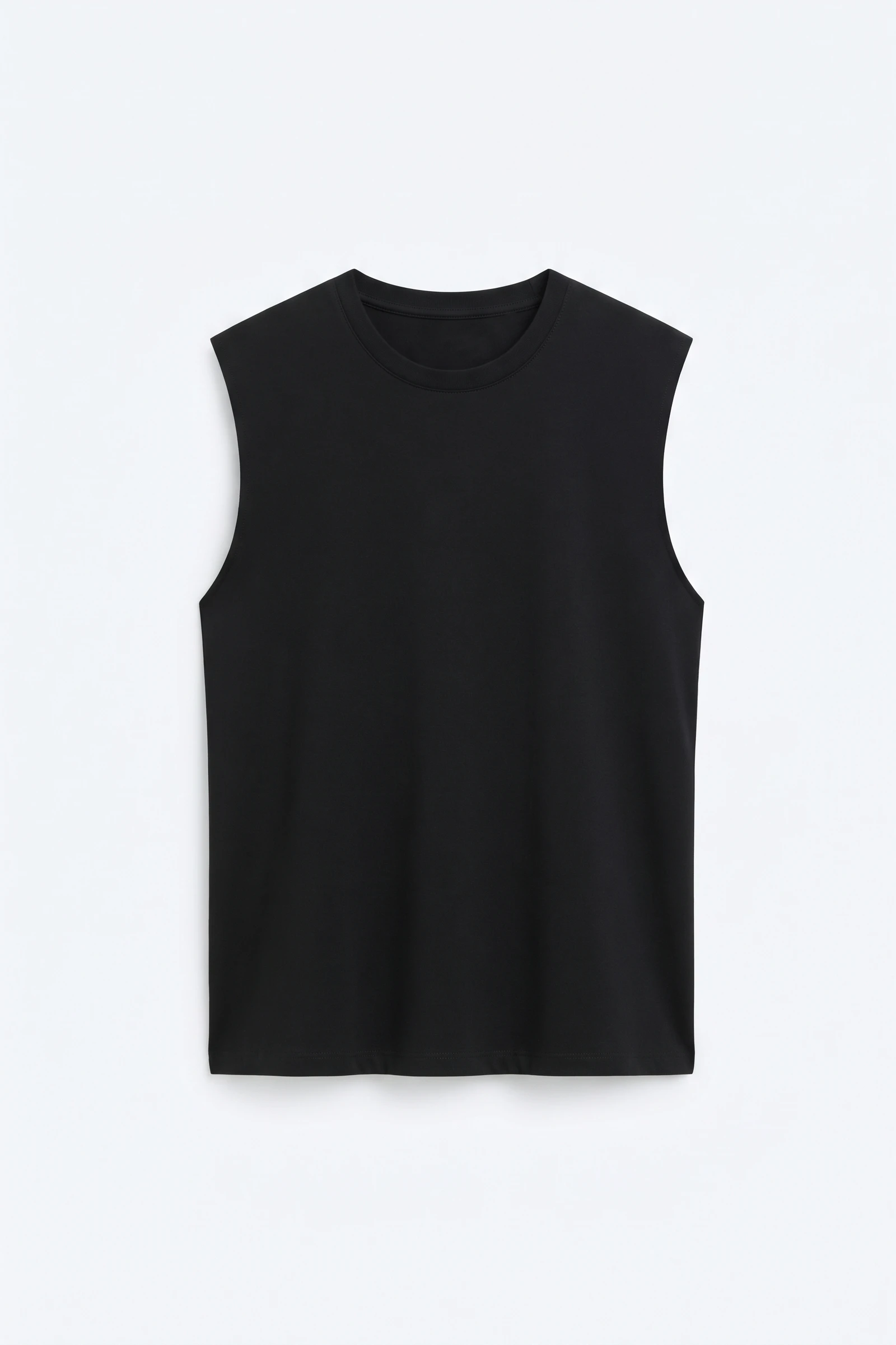 Men's Black "See No Evil" Graphic Oversized Streetwear Tank Top / Sando view 5