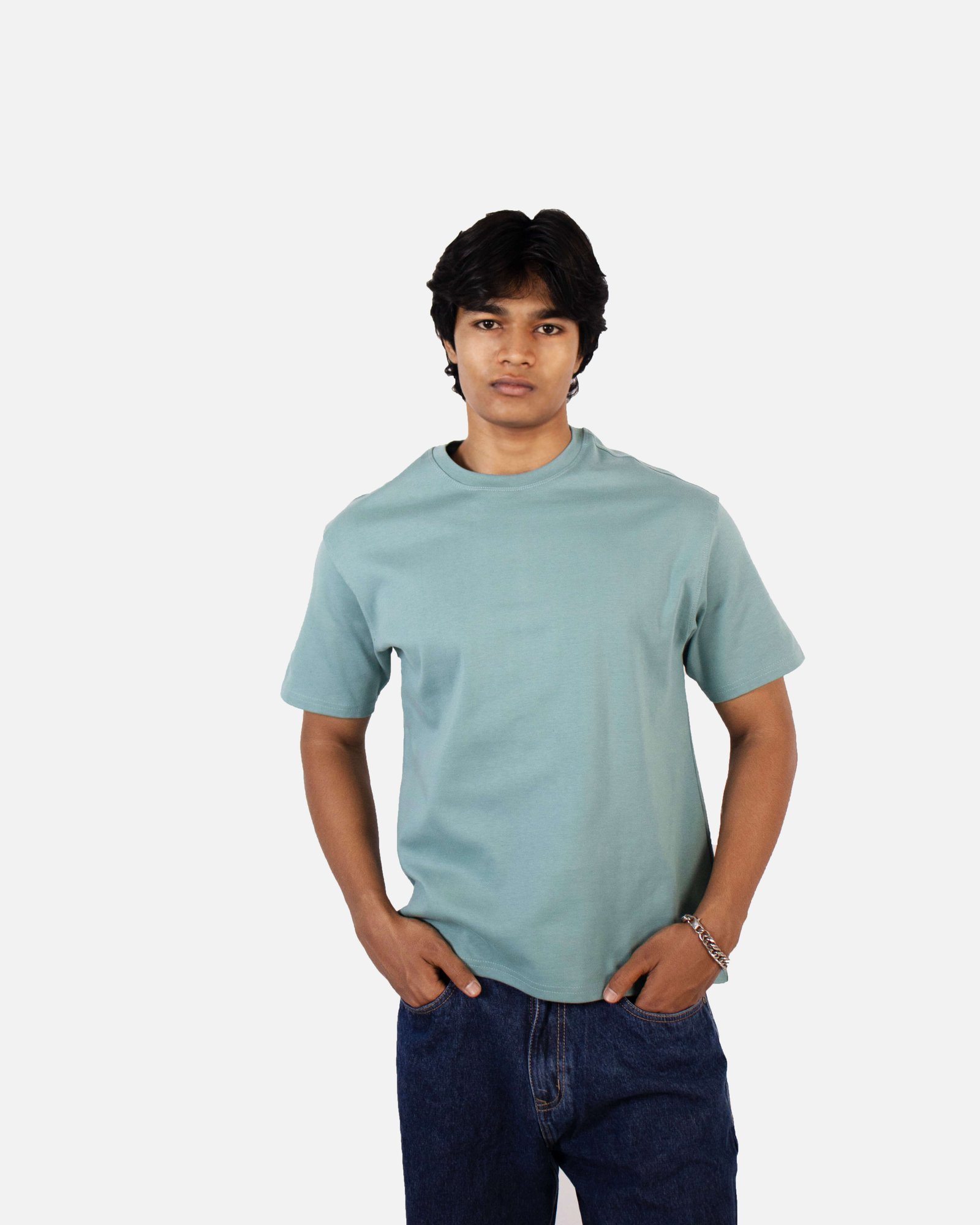 Bell Bring: Interlock T shirt (Forest Green)